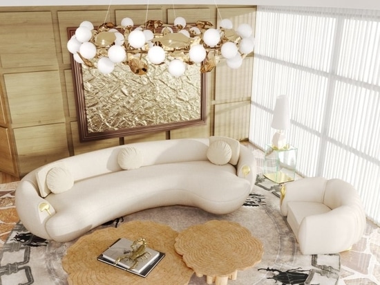 Luxury living rooms celebrate the play of colours and tones, each carefully chosen to evoke specific emotions. Creamy hues lend an air of tranquillity and timelessness, while gold accents infuse a ...