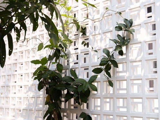 Instead of using rigid walls, homeowners can interweave patterns of breeze blocks to create coolness, catch wind and natural light from the environment