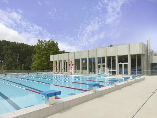 Casalgrande Padana tiles at the Païcherou wet leisure centre