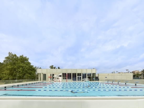 Casalgrande Padana tiles at the Païcherou wet leisure centre