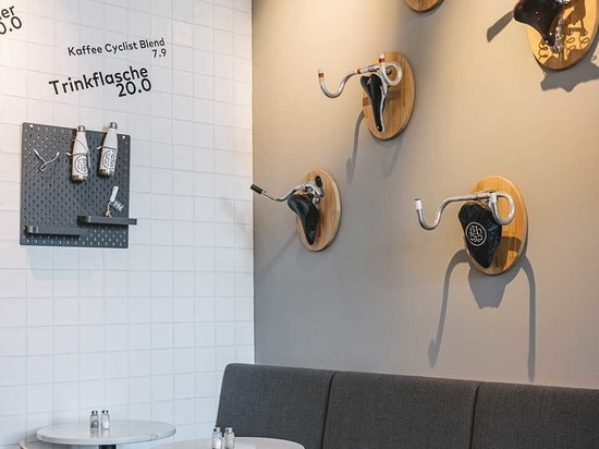 This Cafe In Austria Has A Cycling Inspired Design