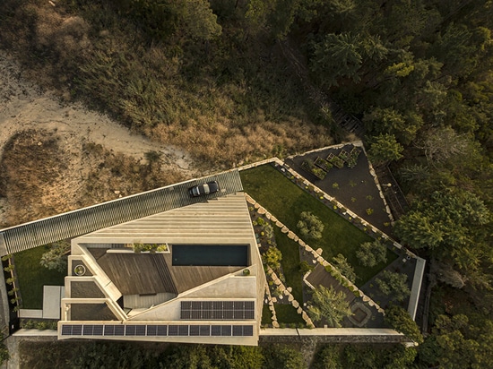 top view of Quinta do Rei house