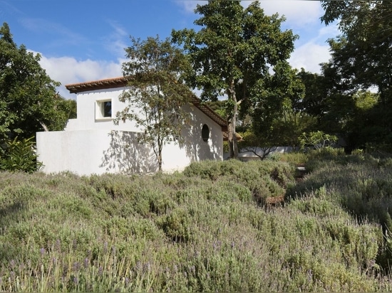 This 'Alecrim House' hotel is nestled among lavender fields outside Brasilia