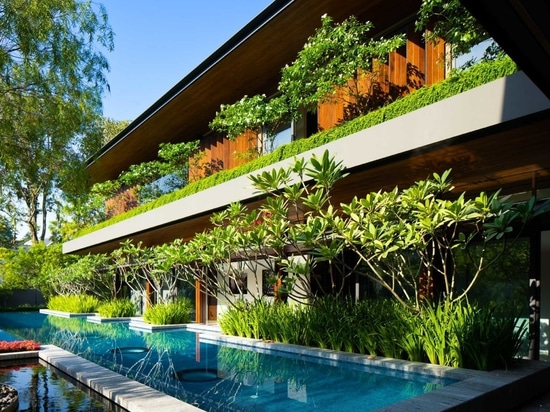 Plants Were Integrated Into This Home’s Design To Give It The Feeling Of A Tropical Resort