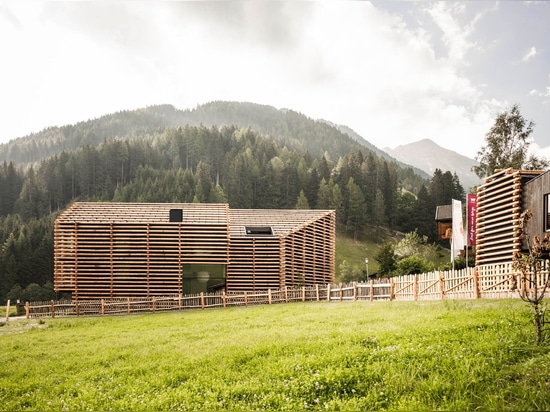 reimagining the region’s traditional hay barns with a contemporary twist