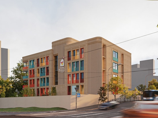 Zikzak Architects designed the housing for the Ronald McDonald House Charity