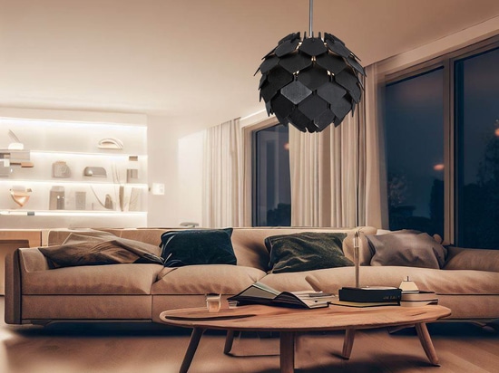 Unahi 2.0 - ebony pendant lamp by Ulap design