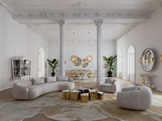 As you enter this open space, your senses are immediately greeted by an ethereal, luminous atmosphere. The walls, meticulously decorated with the boiserie technique, serve as the perfect canvas for...