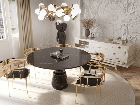 Pietra Round Dining Table