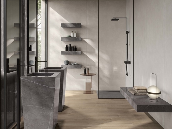 Cersaie 2023 - When porcelain stoneware meets water: Introducing Aquatio by Casalgrande Padana