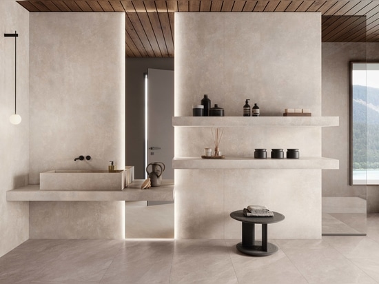 Cersaie 2023 - When porcelain stoneware meets water: Introducing Aquatio by Casalgrande Padana