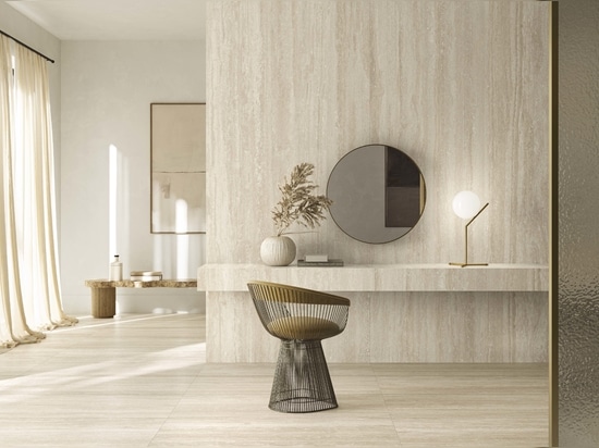 Cersaie 2023 -  Suspended between history and modernity: introducing Pietra Tiburtina by Casalgrande Padana