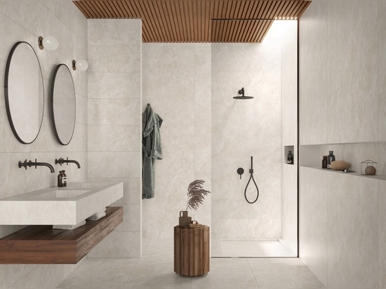 Cersaie 2023 -  Suspended between history and modernity: introducing Pietra Tiburtina by Casalgrande Padana