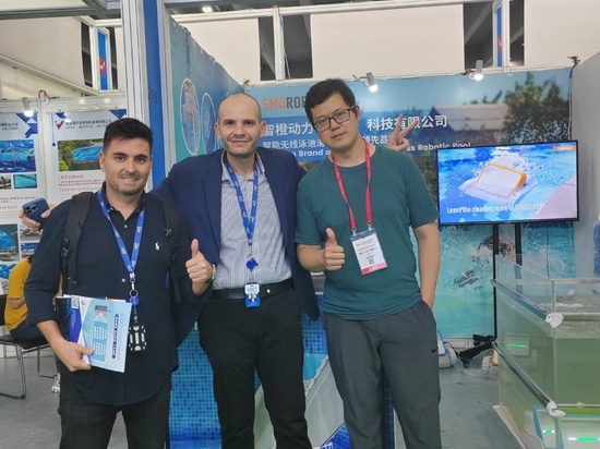 SMOROBOT Shines Bright at the 18th Asia Pool & Spa Expo 2023