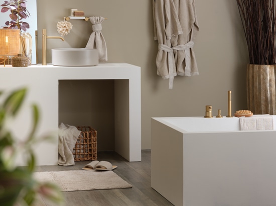 The Ritmonio style “leaves its mark”: Diametro35 Impronte. Maximum customization to create a bathroom with a unique identity.