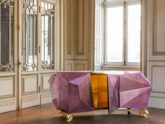 Diamond Amethyst Sideboard