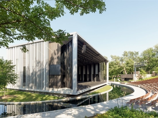 Lemay redesigns open-air theatre in Montreal’s La Fontaine Park