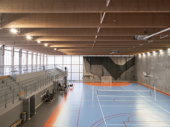 Pietrosella Sports Hall / Versini Architectes Associés + Nome Studio