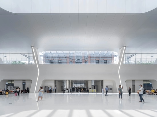 Jiaxing’s sunken train station is a hub of urban greenspace and efficient city links