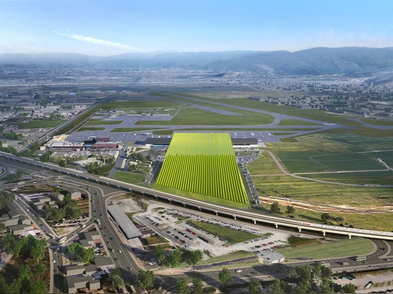 the rooftop will be a unique ode to Tuscan tradition, producing locally cultivated grapes