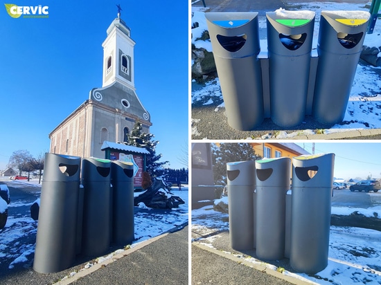 Bilje, Croatia, moves towards Sustainability with Urban Recycling Bins, by Cervic Environment