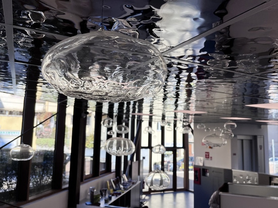 Atena Metal Ceiling for Crystal Museum