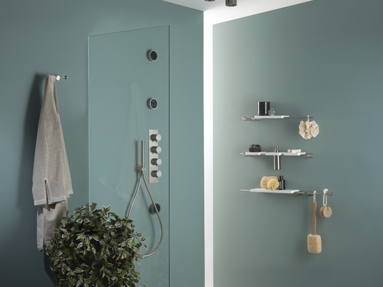 The evolution of Diametro35 continues with Diametro35 Wellness and Diametro35 Wellness Impronte: modular shower heads that can be combined according to needs and preferences, to customize the showe...