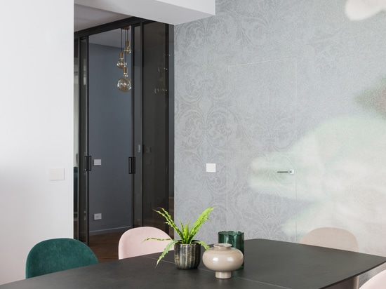 The synergy of interior design as the right key for an innovative, person-friendly project: Ritmonio solutions in the renovation of a mid-twentieth century villa, in the province of Cuneo.