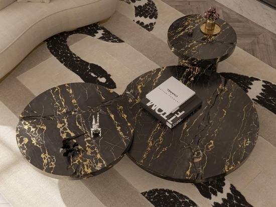 The color black has an intrinsic association with glamour and elegance, and a black coffee table is no exception. Choose a piece with luxurious details, such as brass or crystal finishes, to add a ...