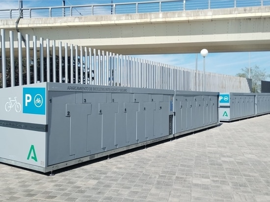 Malaga and Seville Metros already have NOVALITY secure bike parking facilities