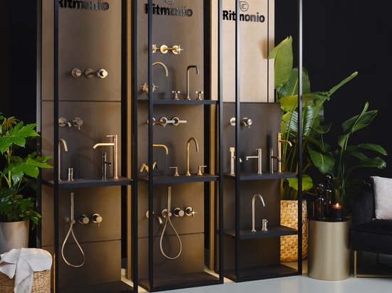 Visibility, positioning, image: the visual identity of Ritmonio display systems conveys the true essence of the brand.