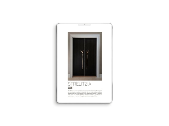 Strelitzia Door Pull