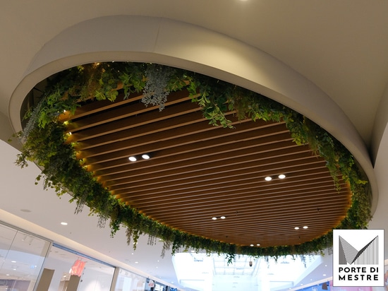 Atena Metal Staves System for Porte di Mestre Shopping Centre