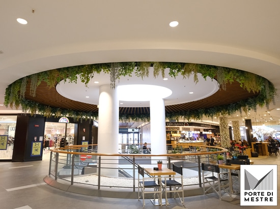 Atena Metal Ceiling Baffle for Porte di Mestre Shopping Centre