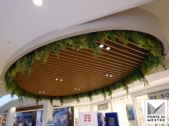 Metal Ceilings Atena for Porte di Mestre Shopping Centre