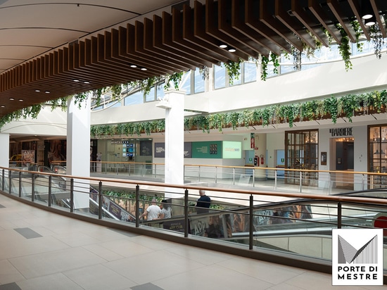 Metal Ceilings Atena for Porte di Mestre Shopping Centre