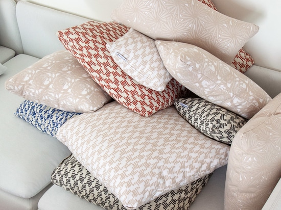 AYA the new upholstery fabrics that merge art and textile innovation