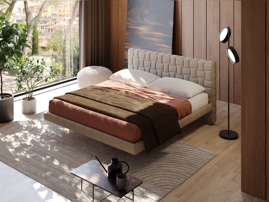 Cocos upholstered storage bed