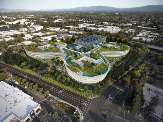 Apple's latest Silicon Valley campus could be "futuristic tech office" by HOK