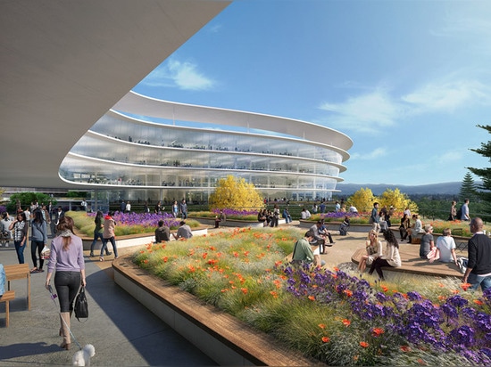 Apple's latest Silicon Valley campus could be "futuristic tech office" by HOK