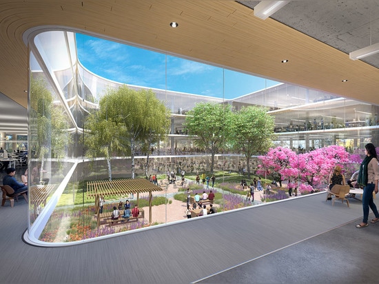 Apple's latest Silicon Valley campus could be "futuristic tech office" by HOK