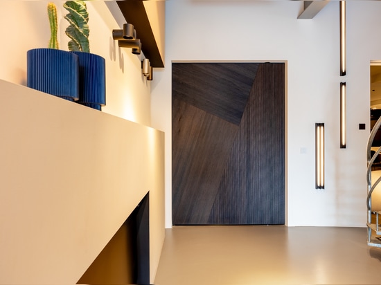 Modern masterpiece: custom Ridge pivot door