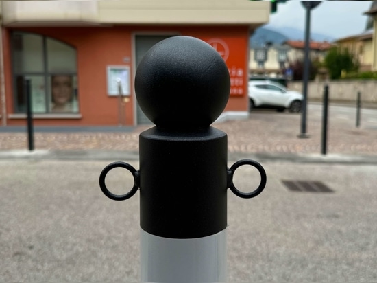 Bollard with ring