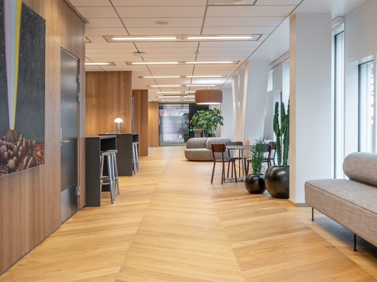 Dennebos Flooring engineered prime grade Chevron in color N.09