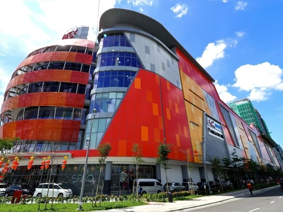 ALUCOBEST Aluminium Composite Panels successful case in  Sunway Velocity Mall, Kuala Lumpur, Malaysia