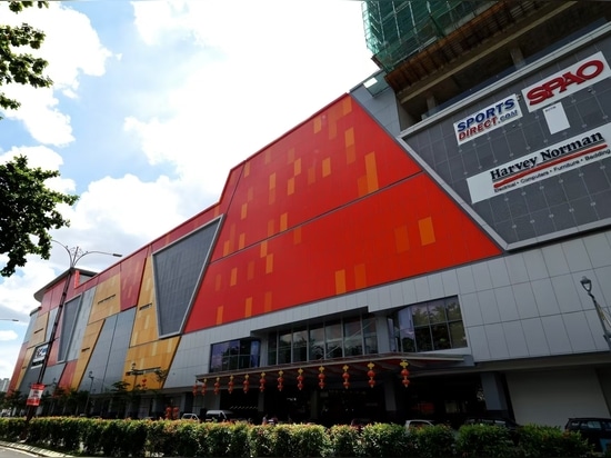 ALUCOBEST Aluminium Composite Panels successful case in  Sunway Velocity Mall, Kuala Lumpur, Malaysia