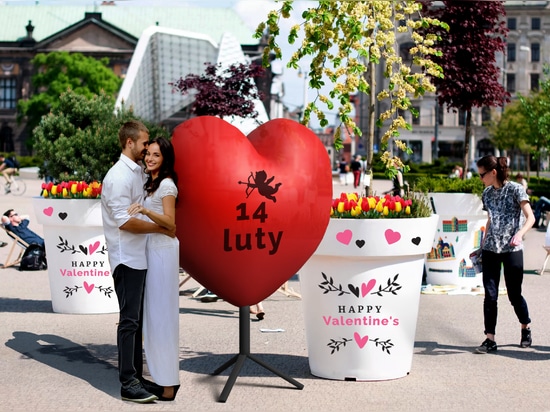 Valentine's Magic in Style – New Product for Public Spaces and Hotels