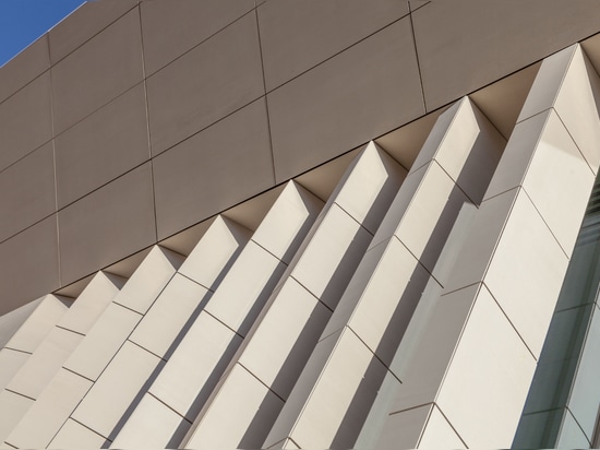 Façade cladding applications using Casalgrande Padana ceramic tiles