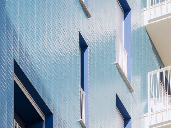 Façade cladding applications using Casalgrande Padana ceramic tiles