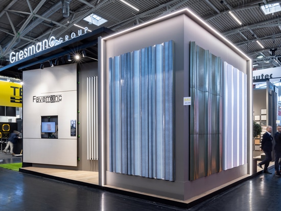 Gresmanc Group exhibit the most powerful proposals in extruded ceramics at BAU 2025